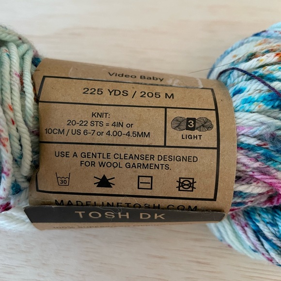 MADELINETOSH DK Weight Yarn “Video Baby” colorway - Picture 6 of 6